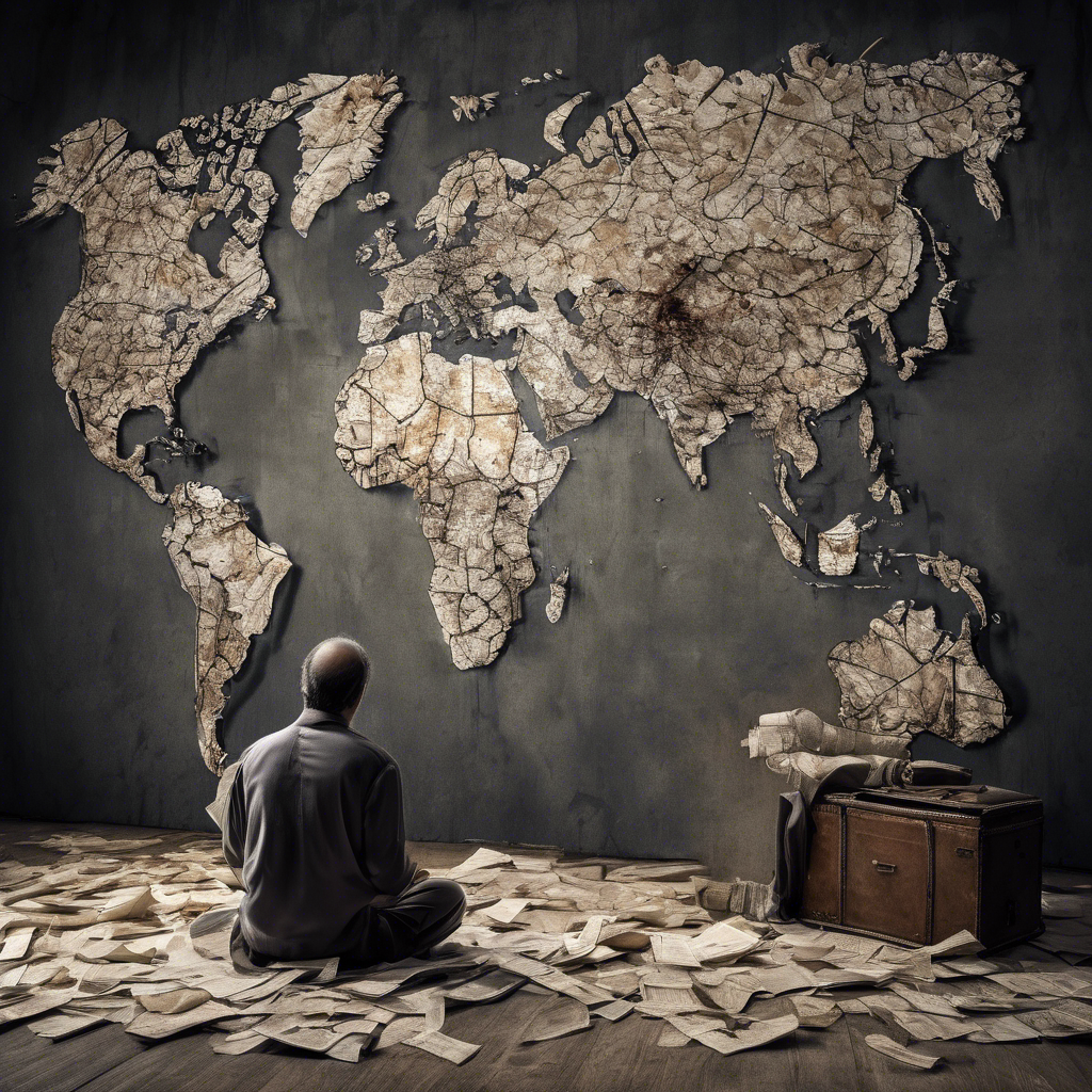 news comsumption strategy, world map, tragedy
